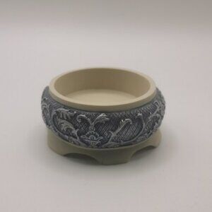 Sarah's Angels CHERI LANE Ceramic Engraved Candle Holder